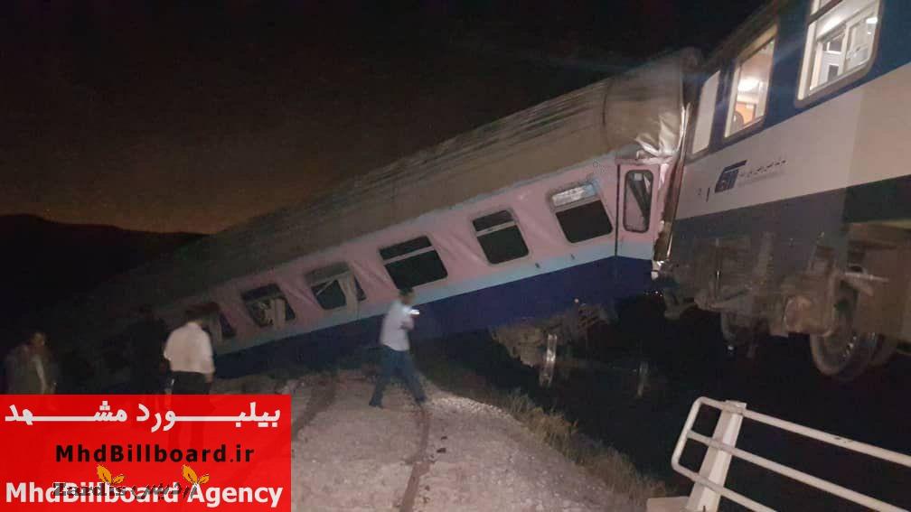 کشته نشدن مسافران حادثه قطار همدان مشهد یک غیرممکن بود / مسئولان شانس آوردند + فیلم_thumbnail