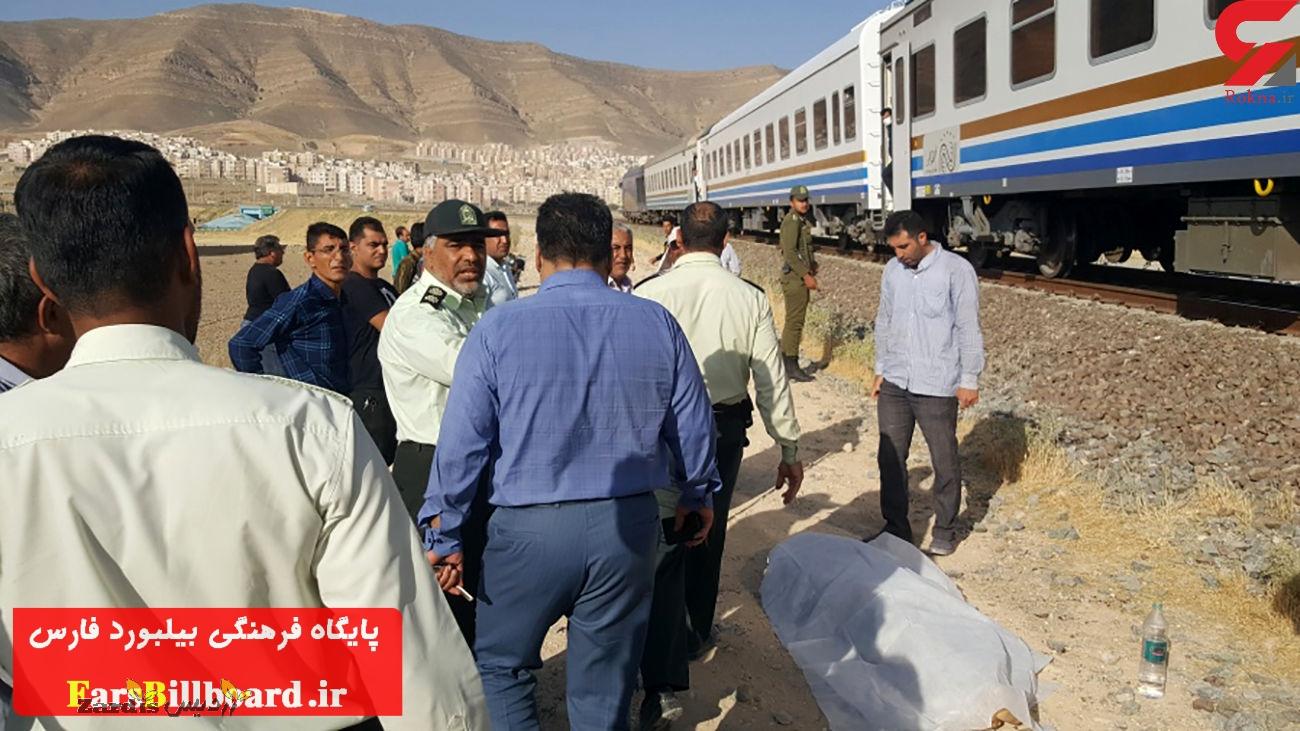 عکس هولناک / قطار شیراز چوپان با گوسفندانش را کشت_thumbnail