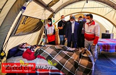 افتتاح بیمارستان صحرایی هلال‌احمر با حضور سفیر ایران در لبنان_thumbnail