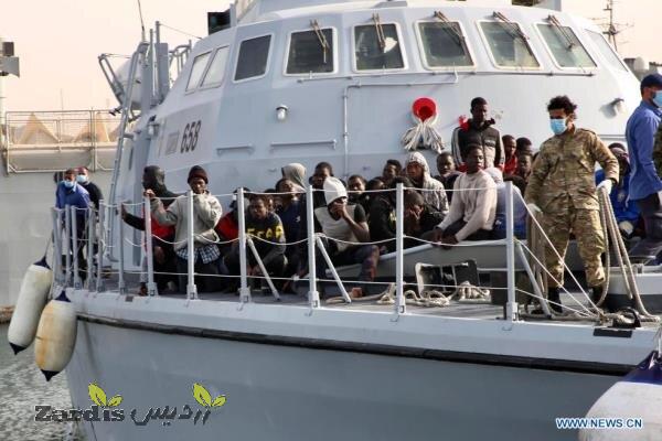 گارد ساحلی لیبی ۹۹ مهاجر غیرقانونی را نجات داد_thumbnail