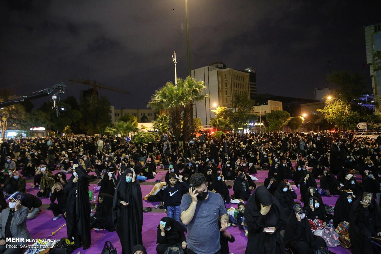 احیای شب بیست و سوم ماه رمضان در میدان فلسطین_thumbnail