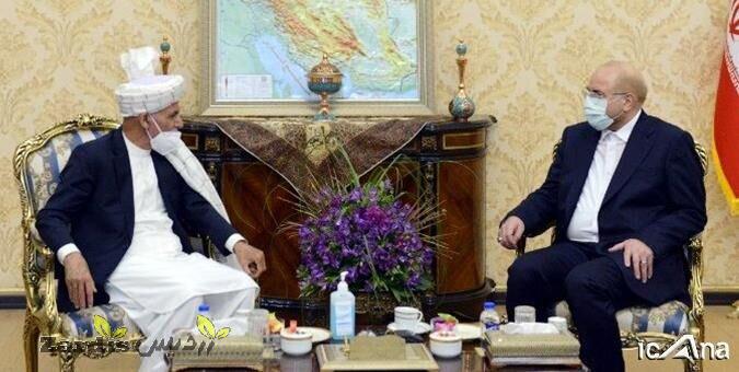 Qalibaf meets Afghan president, Hamas leader_thumbnail