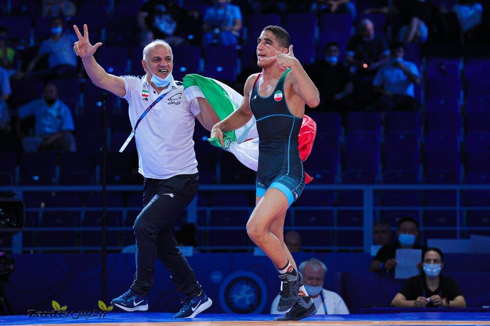 Iran freestyle team crowned champions of Junior World Wrestling_thumbnail