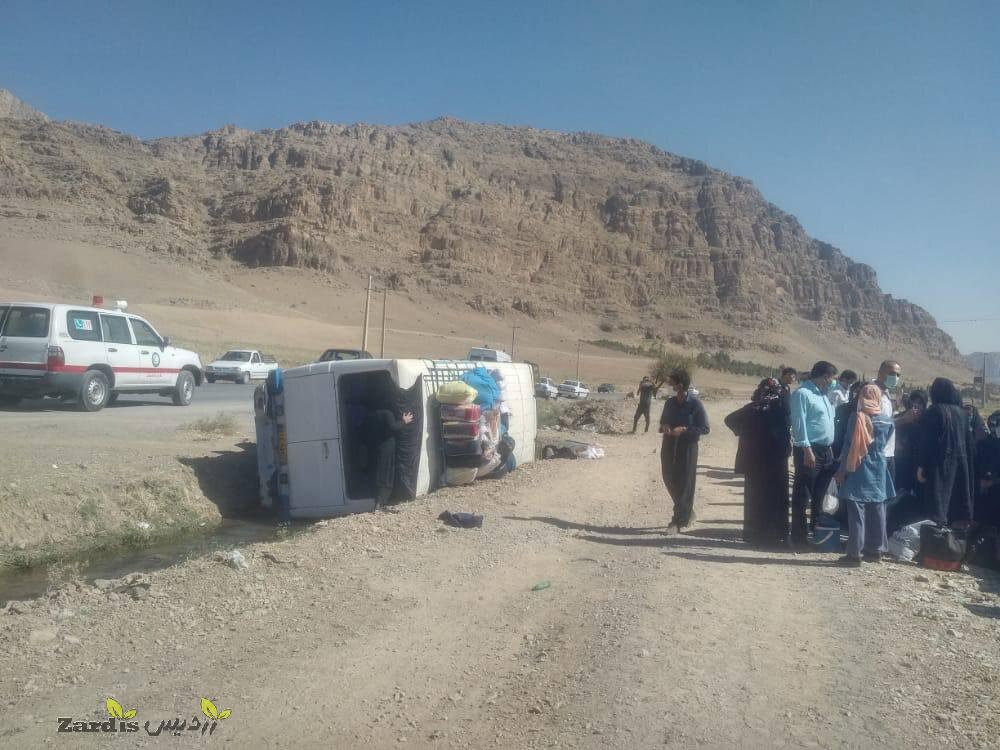 حادثه رانندگی در جاده خرم‌آباد- کوهدشت ۱۶ مصدوم بر جا گذاشت_thumbnail