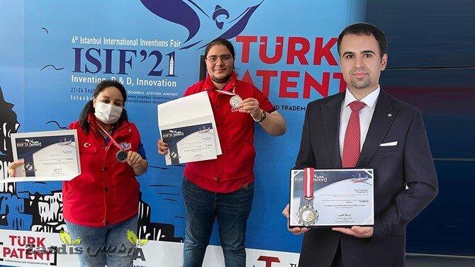 Two talented Iranian youths win silver medal in 2021 Turkish TEKNOFEST Festival_thumbnail