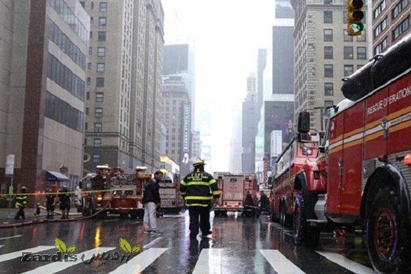 آتش سوزی بزرگ نیویورک در طبقه دهم یک برج تجاری_thumbnail
