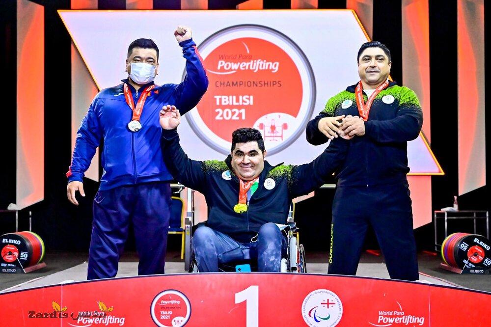 Iran’s powerlifter Gharibshi wins gold at 2021 Tbilisi_thumbnail