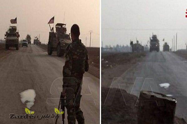 Syrian army blocks way of yet another US convoy inNE_thumbnail