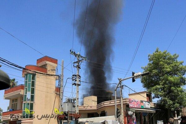 Taliban vehicle comes under attack in Kabul
