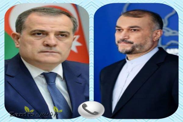 Iranian, Azeri FMs discus bilateral coop., region overphone_thumbnail