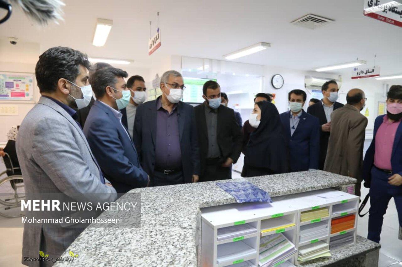 بازدید وزیر بهداشت از مراکز درمانی استان بوشهر_thumbnail