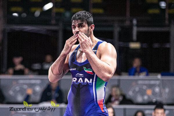 Iranian wrestler wins gold medal in Yasar Dogu Tournament_thumbnail