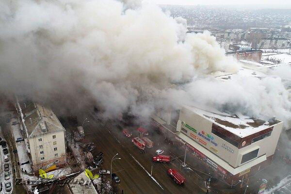 Fire breaks out in shopping mall in in Russia’sUsinsk_thumbnail
