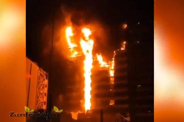 Huge fire engulfs Gandhi Hospital in Tehran (+VIDEO)_thumbnail