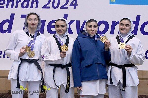Iranian taekwondo athletes win 7 gold, 1 silver at Fajr Cup_thumbnail