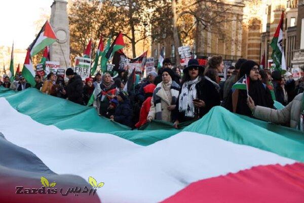 Brits hold pro-Palestine rally in London again_thumbnail