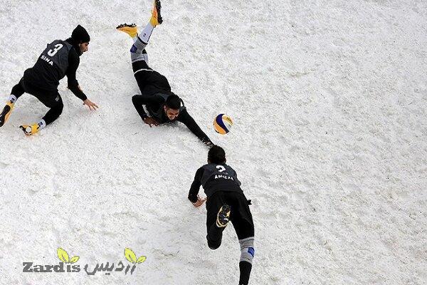 Iran 2nd at international snow volleyball competitions_thumbnail