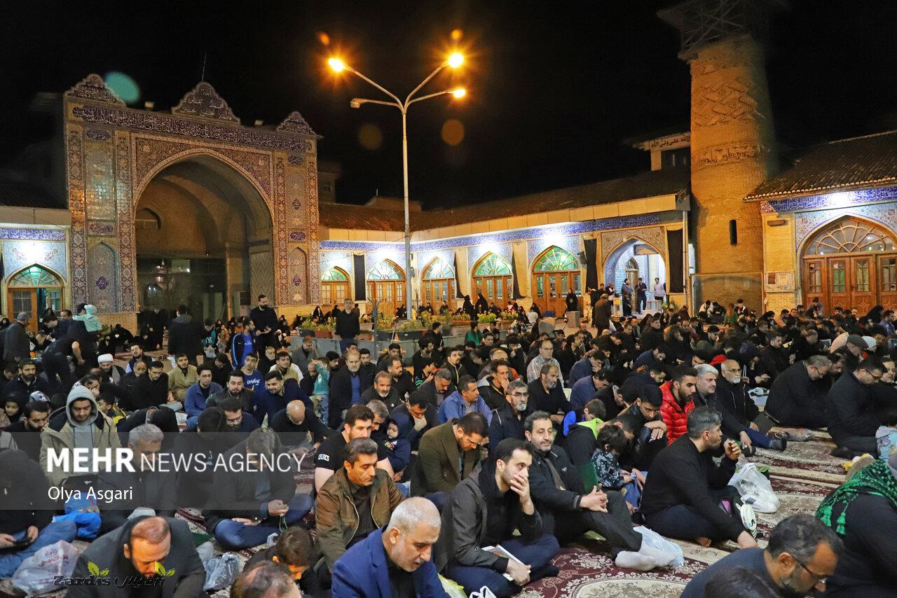 مراسم احیای  شب بیست و سوم ماه رمضان در مسجد جامع گرگان_thumbnail