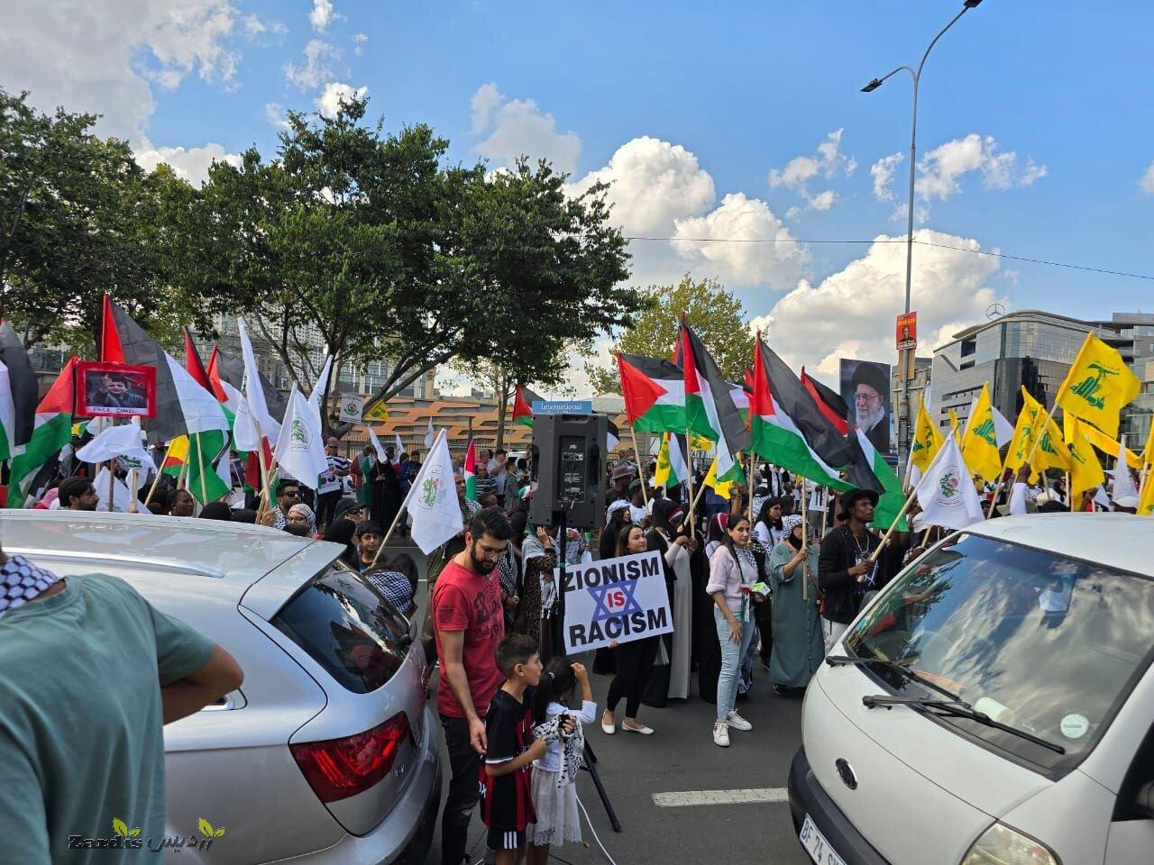 S Africans mark Quds Day in front of US embassy (+VIDEO)_thumbnail
