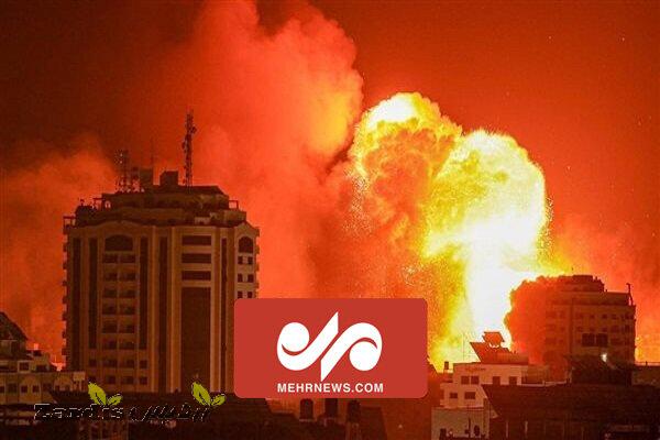 بمباران بامدادی مرکز و جنوب غزه/ ۹ فلسطینی به شهادت رسیدند_thumbnail