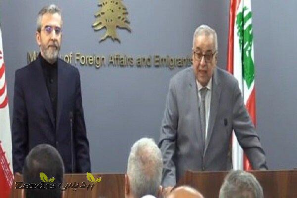 “Lebanon’s stability, peace Iran’s goal”: Acting FM_thumbnail