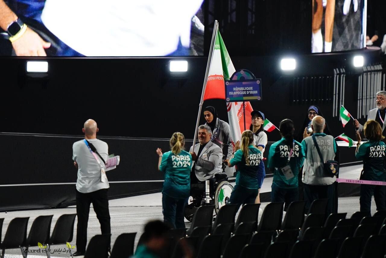 Iran Paralympic team parades in Paris_thumbnail