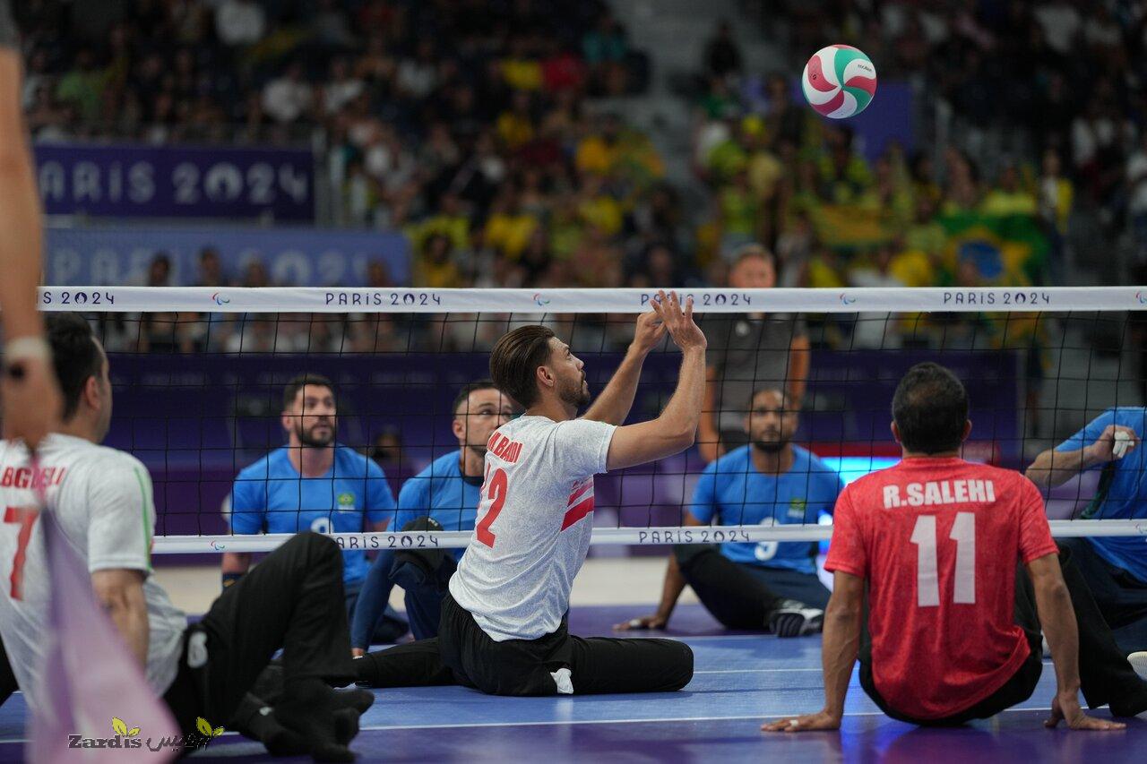 Iran sitting volleyball down Brazil in 2024 Paris Paralympics_thumbnail