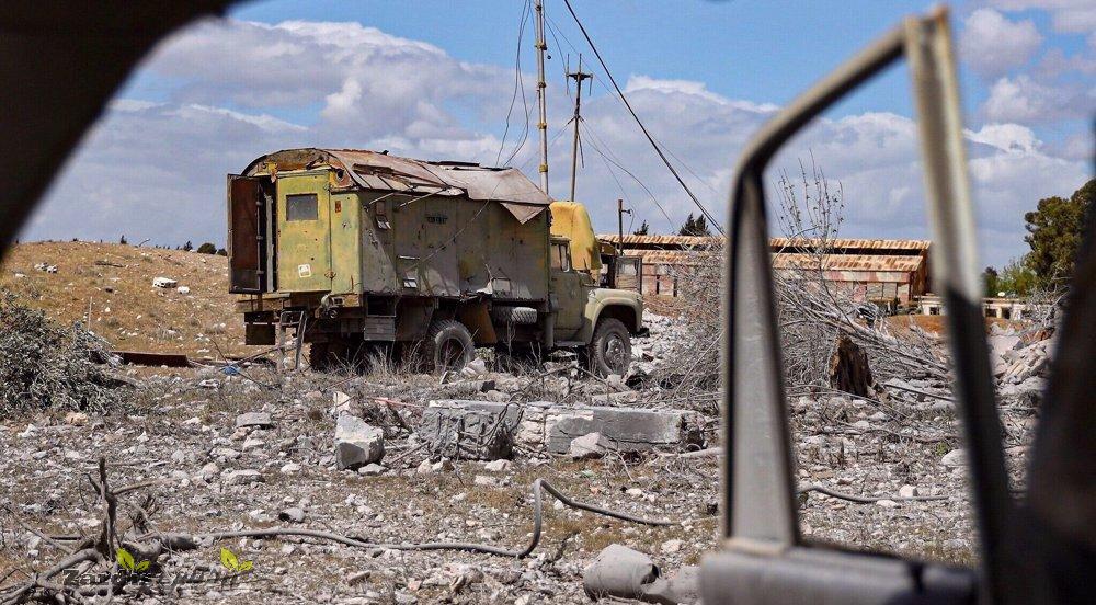 Israel conducts new aggression on suburb of Damascus_thumbnail