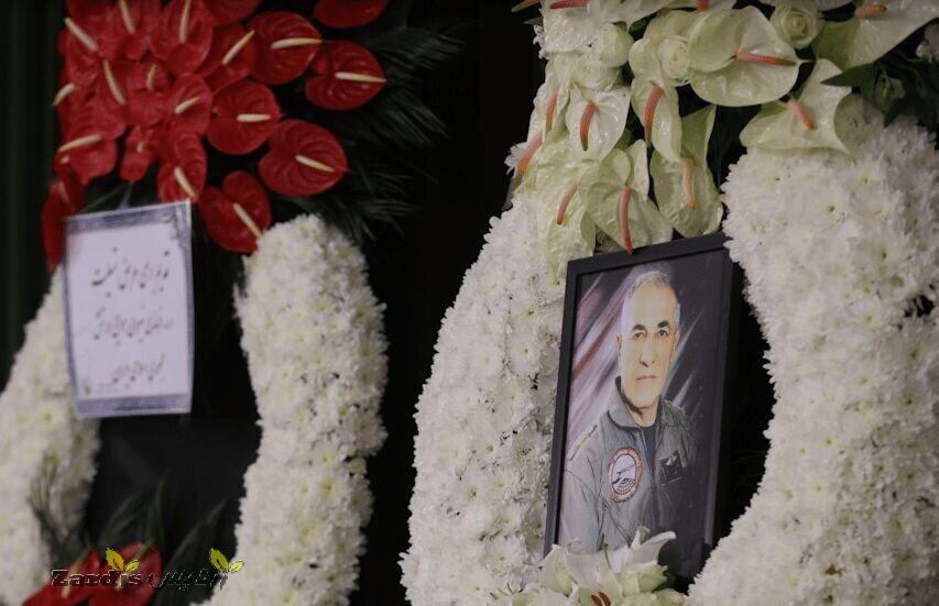 حضور بقایی در مراسم یادبود مرحوم سرهنگ خلبان لوتر یادگاری_thumbnail